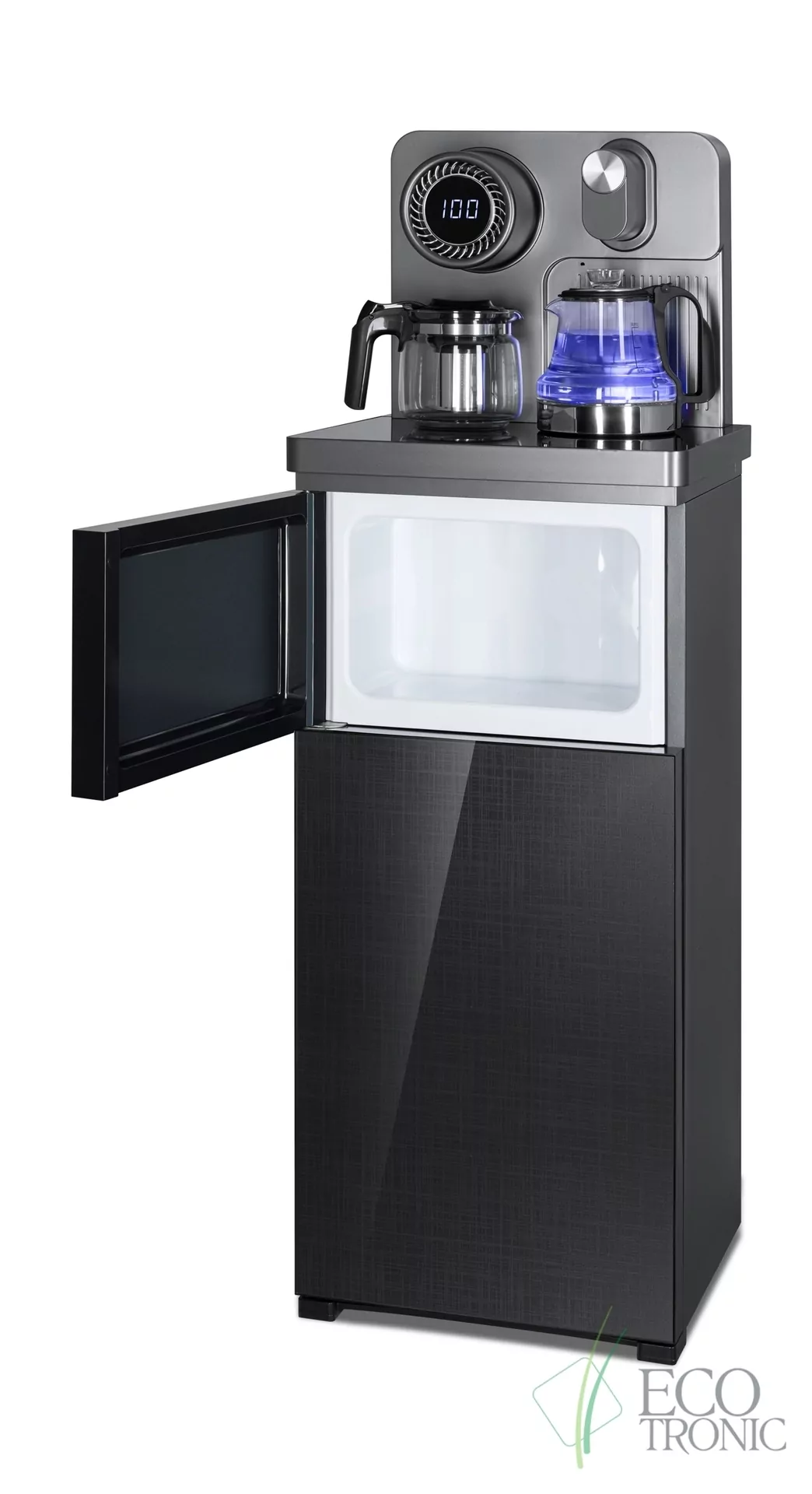 Кулер с чайным столиком Тиабар Ecotronic TB51-LNR grey